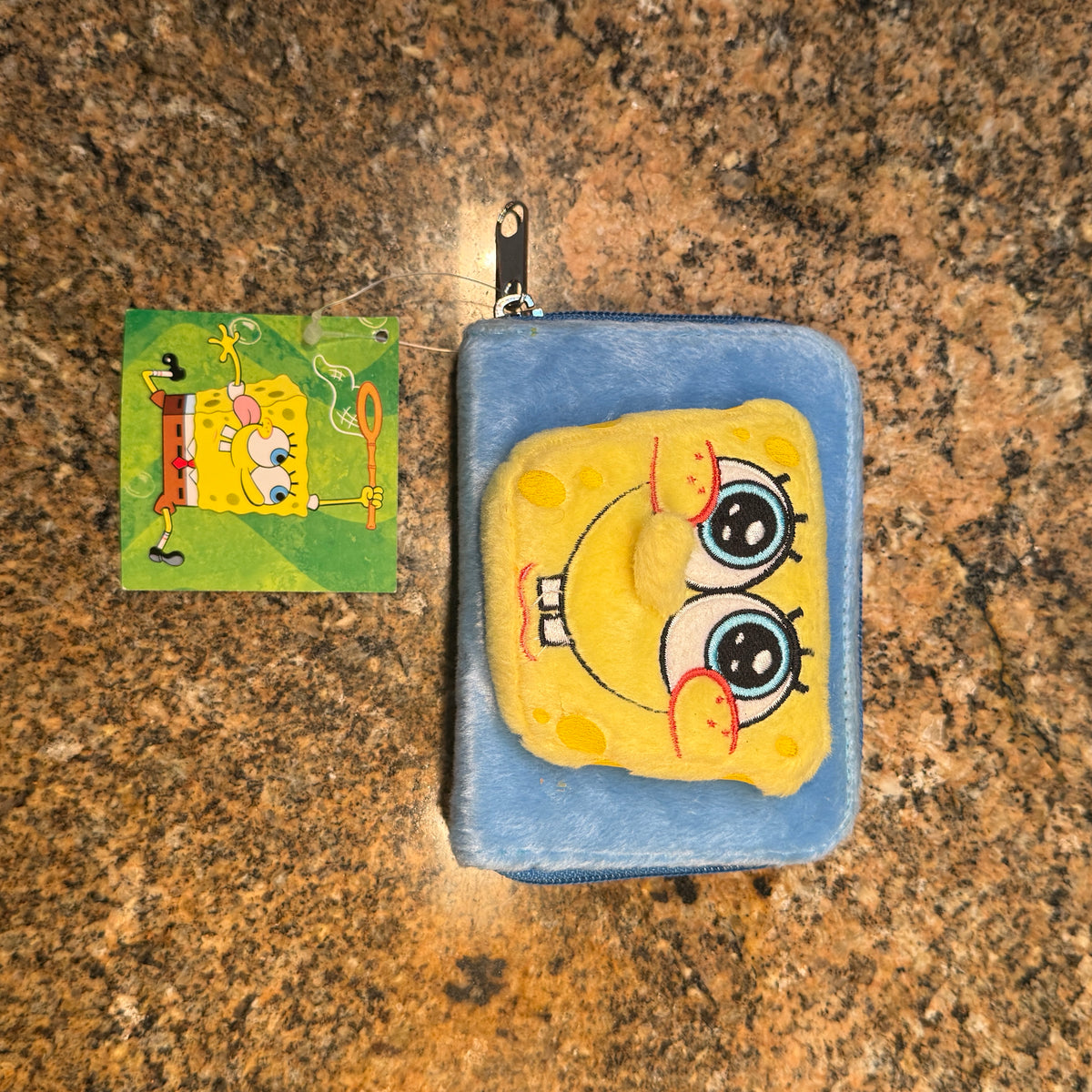 SpongeBob SquarePants Fuzzy Wallet