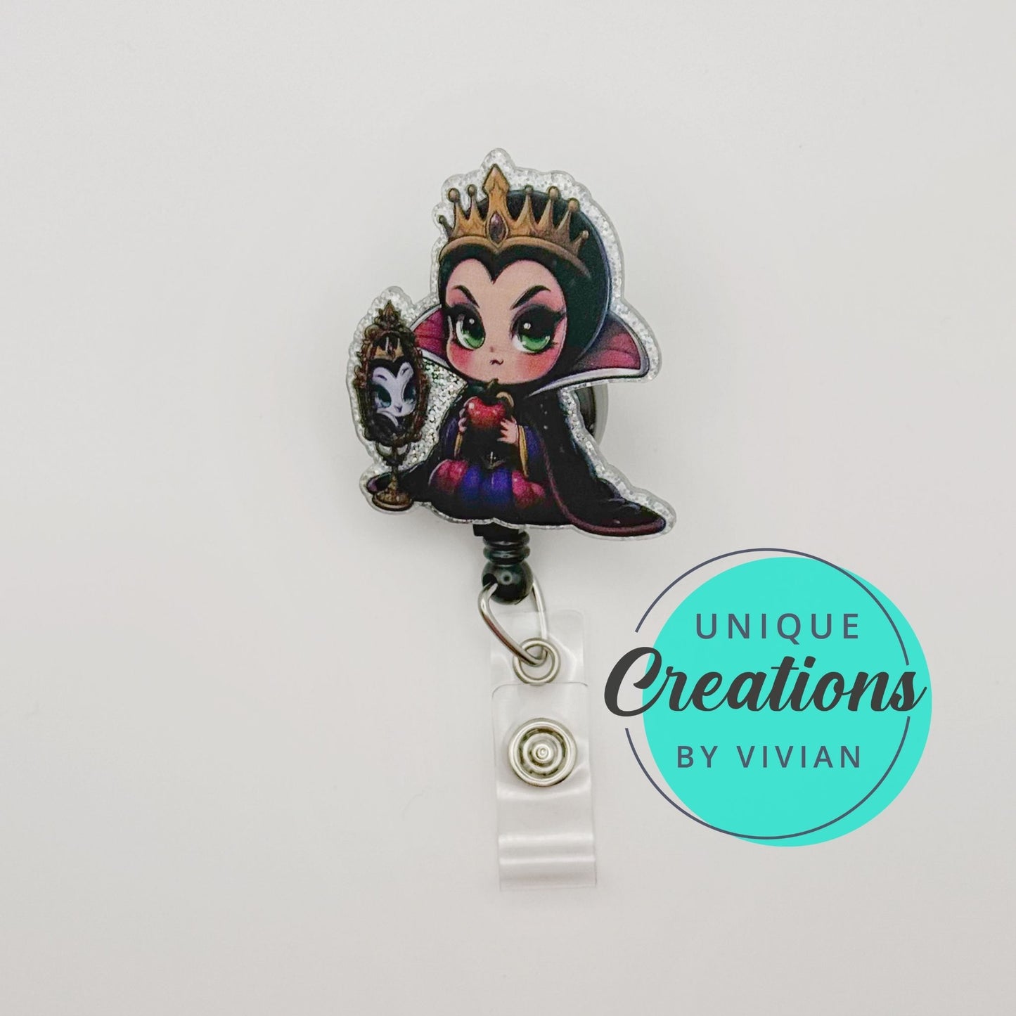 Evil Queen ID Rectractable ID Badge Reel