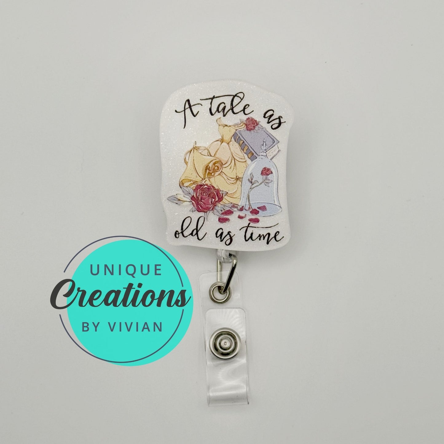 A tale as old as time  Rectractable ID Badge Reel