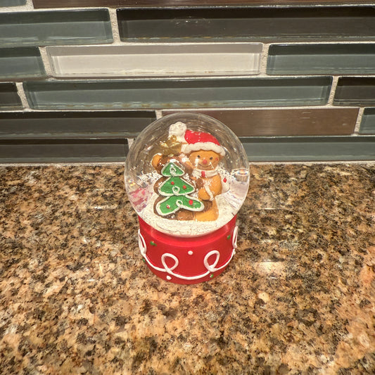 Gingerbread Small Snow globe