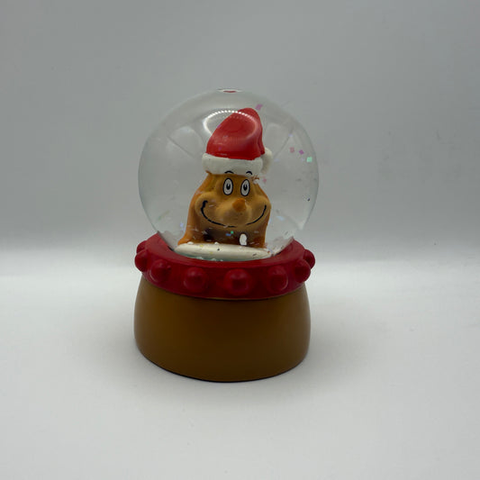 Grinch Dog Snow Globe