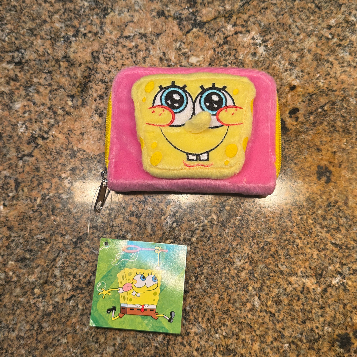 SpongeBob SquarePants Fuzzy Wallet