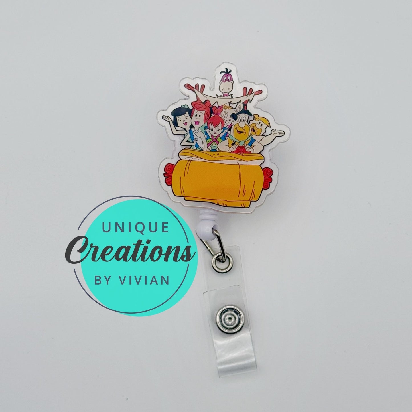 Flintstones Family Belt Clip